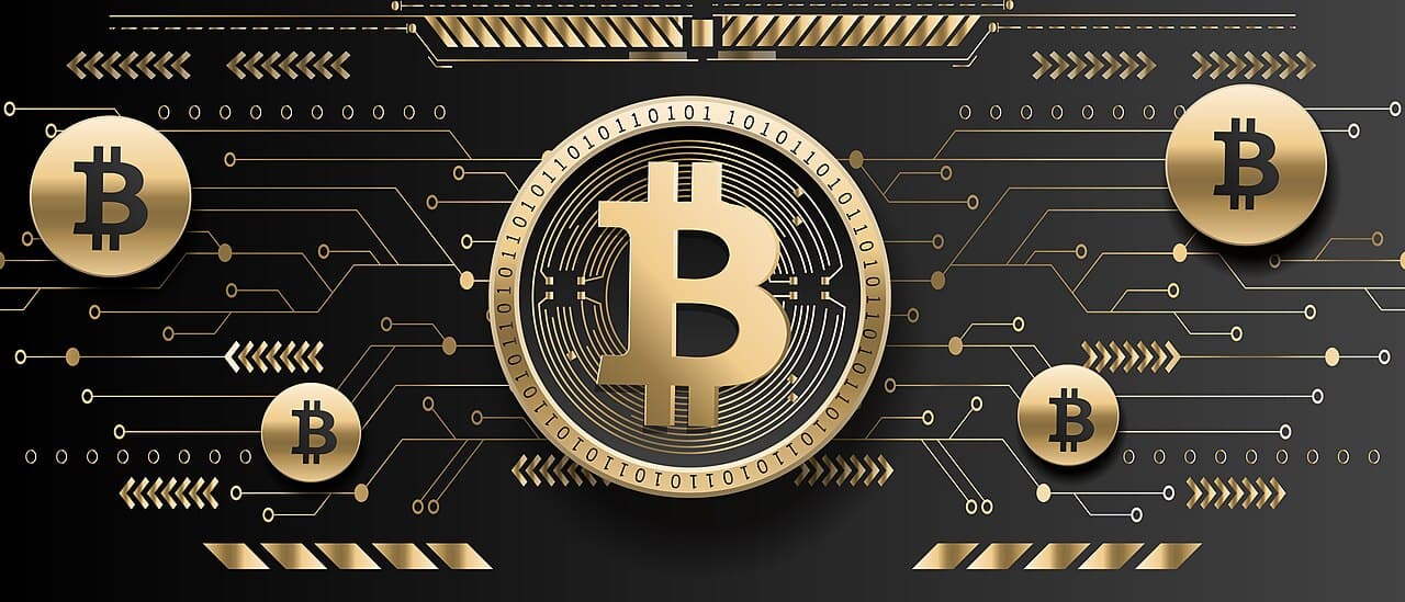 ビットコインの金貨イメージ