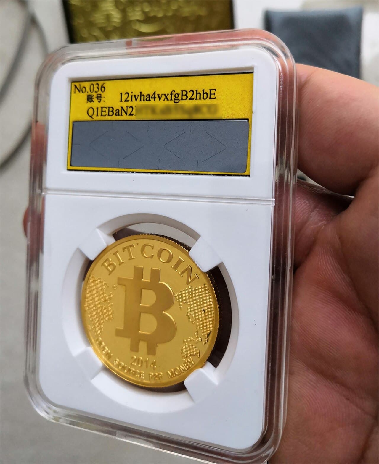 ビットコインの金貨イメージ