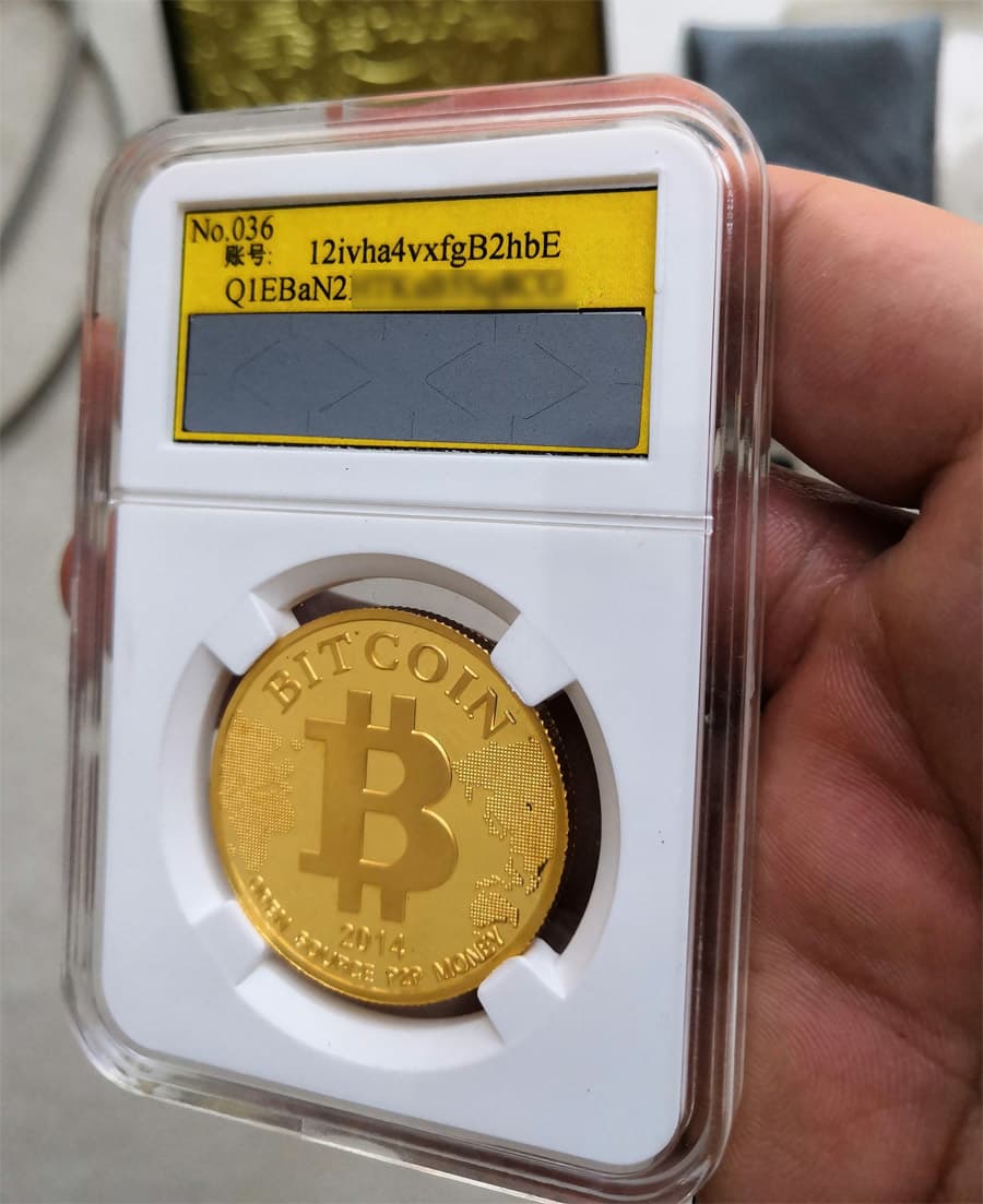 ビットコインの金貨イメージ